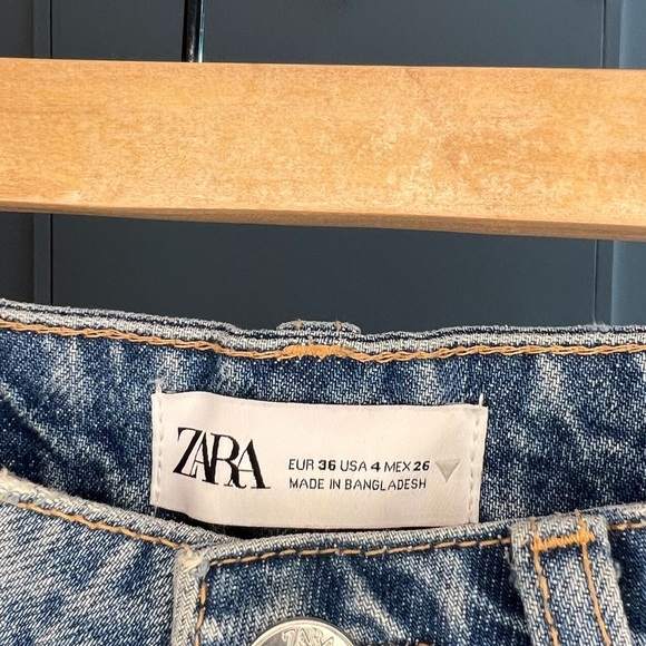 Zara Classic Blue Denim Jeans - Picture 3 of 3